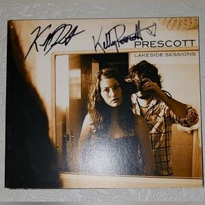RARE Lakeside Sessions Autographed By Kelly And Kaylen Prescott (CD, 2009)